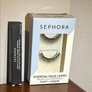 Sephora Flirty False Lashes with Black Adhesive